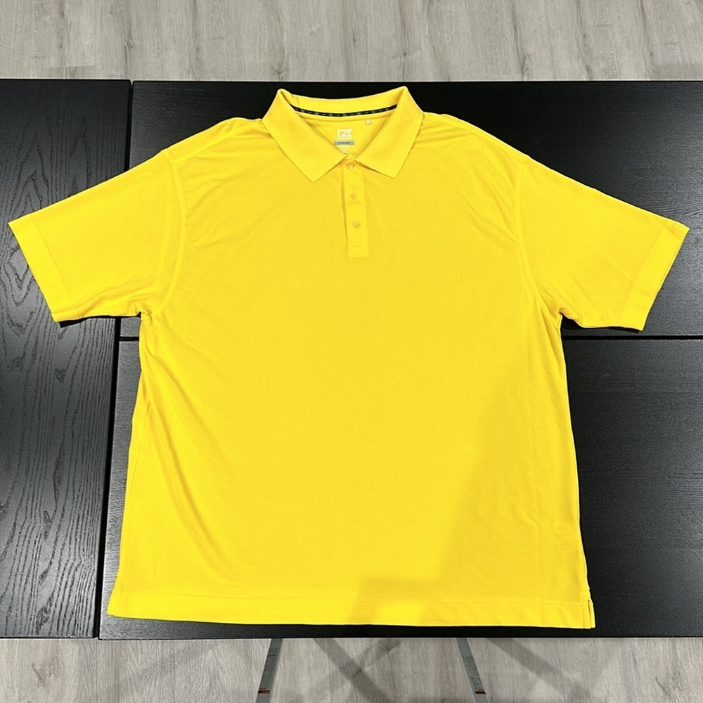 Cutter & Buck Yellow Polo Shirt - 3XB